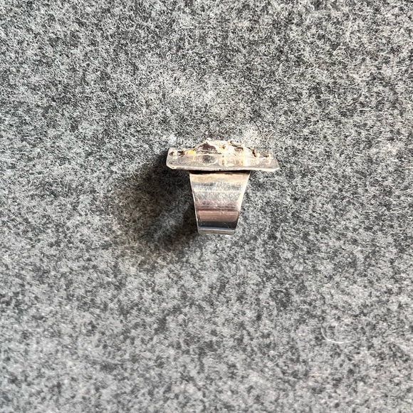 Sterling silver abstract ring - Picture 4 of 4